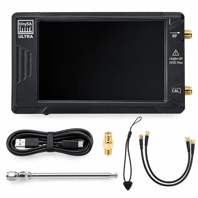 Аналізатор спектра tinySA ULTRA Plus ZS-407, 100 кГц–7,3 ГГц