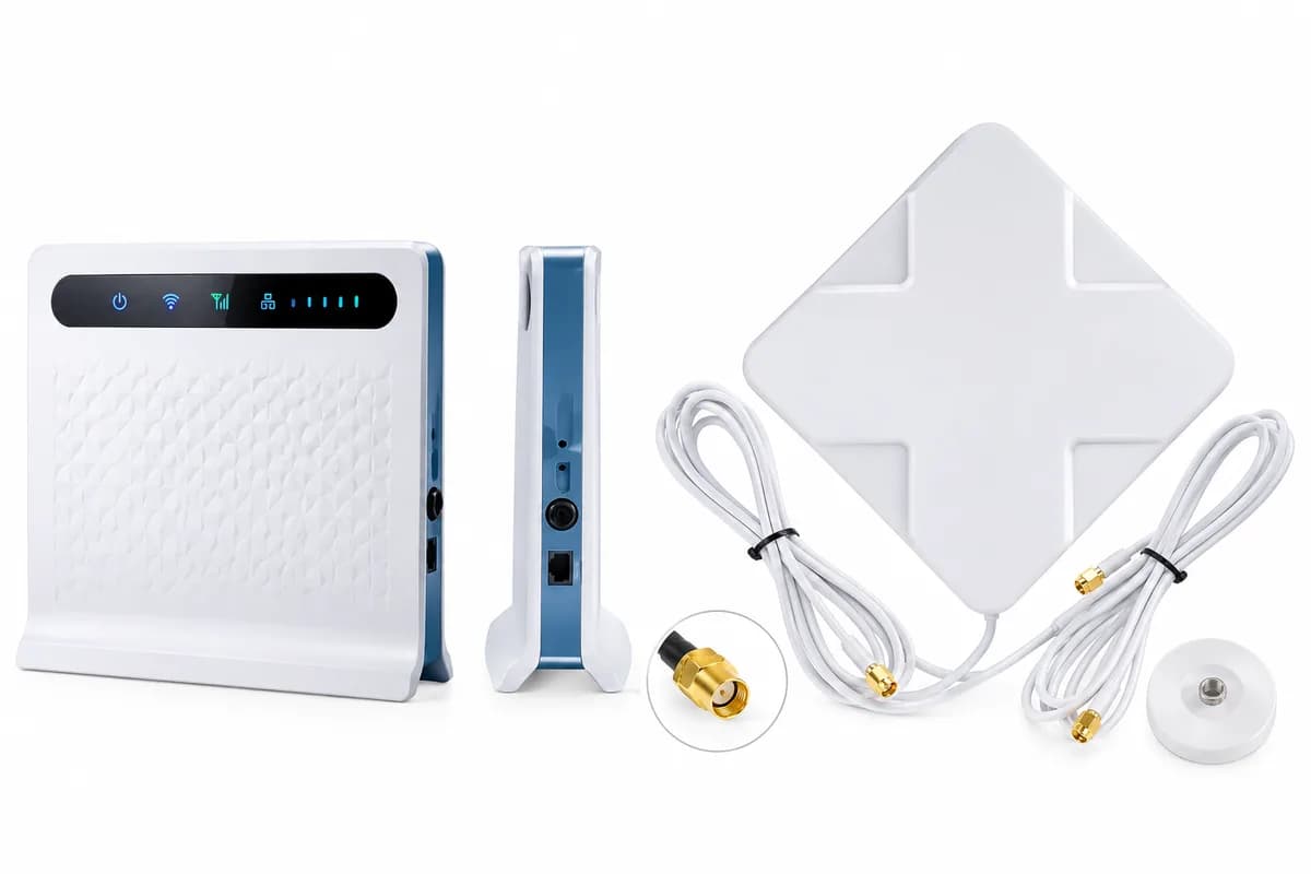 Комплект 4g роутер Huawei B593 + антена MIMO (швидкість до 150 Мбіт/c)