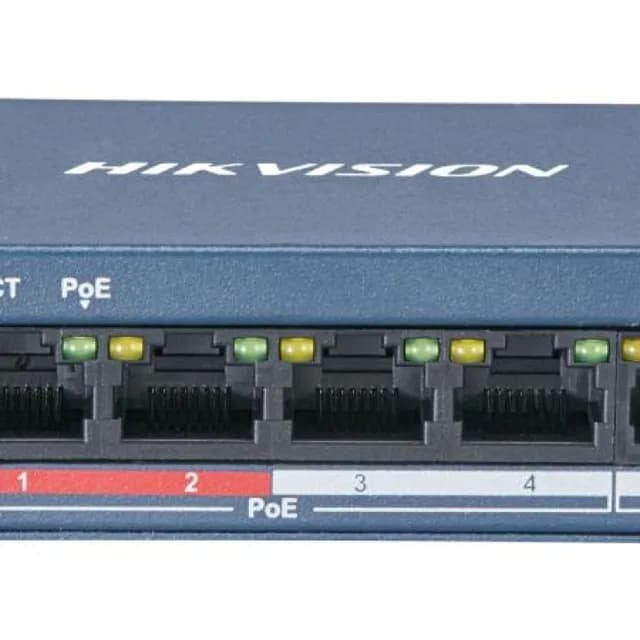 PoE-комутатор Hikvision DS-3E0105P-E/M(B)