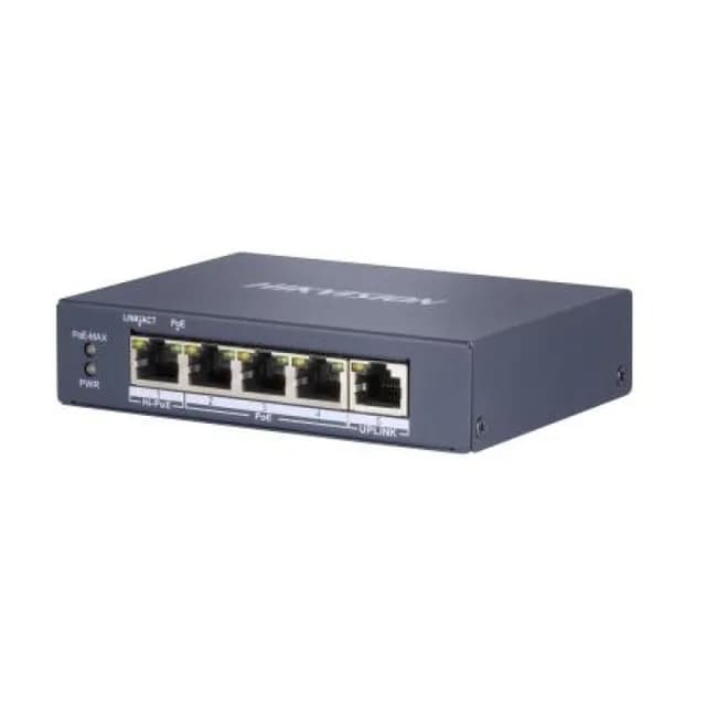 PoE-комутатор Hikvision DS-3E0505HP-E