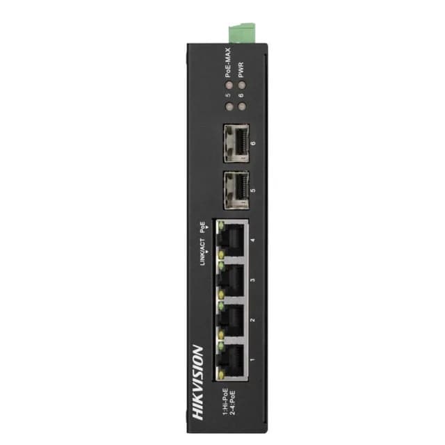 PoE-комутатор Hikvision DS-3T0506HP-E/HS