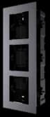 Рамка для модульної панелі Hikvision DS-KD-ACF3/Plastic
