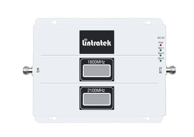 Репітер 2G/3G/4G Lintratek KW20L DW 1800+2000 МГц