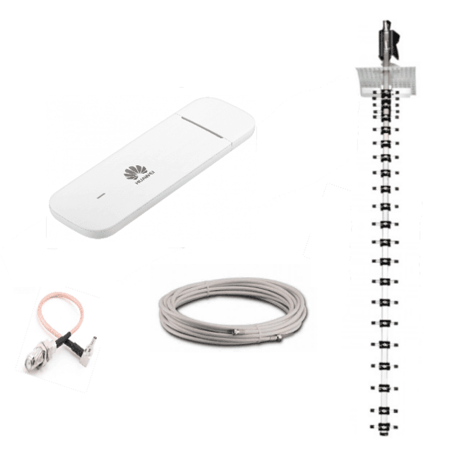 Комплект 4G USB Модем Huawei E3372h + антена "Стріла" (швидкість до 150 Мбіт/c)