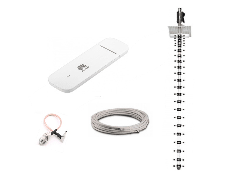 Комплект 4G USB Модем Huawei E3372h + антена "Стріла" (швидкість до 150 Мбіт/c)