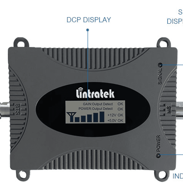 3G підсилювач сигналу (репітер) Lintratek KW16L 2000 МГц