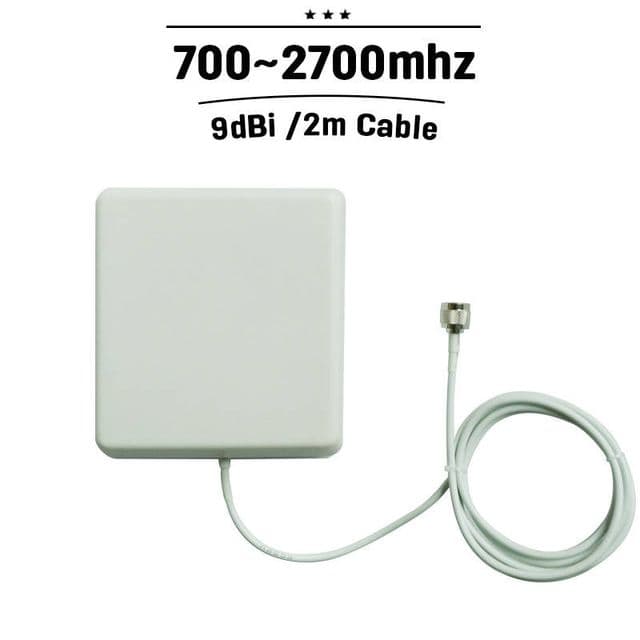 Внутрішня панельна антена AP-800/2700-7/9ID 9 Дб з кабелем 2 м N Male