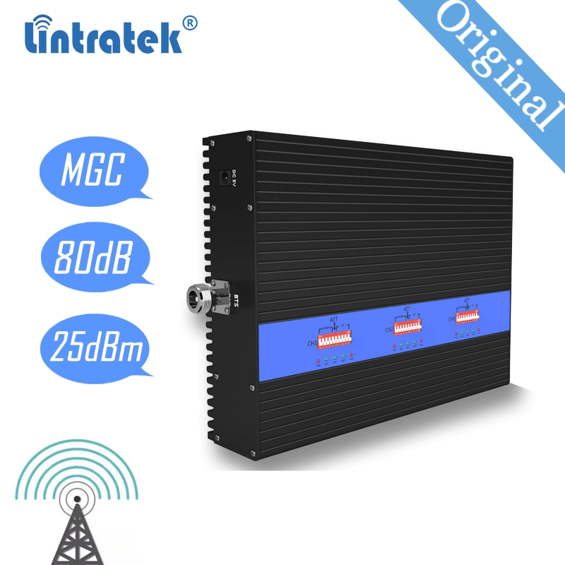 Тридіапазонний репітер Lintratek KW25A-GDW GSM, 4G LTE, 3G