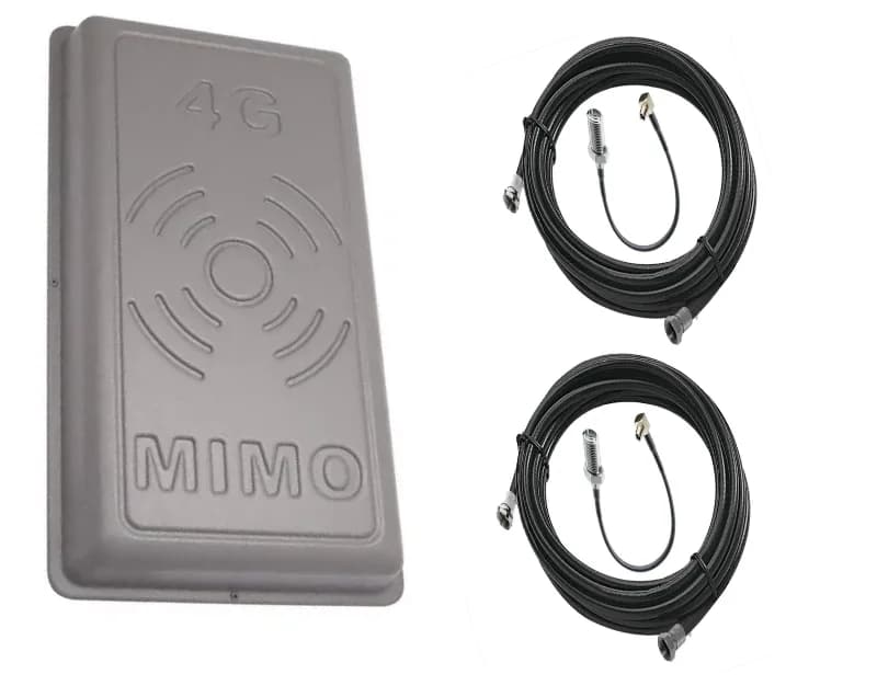 Комплект 4G LTE антена панельна R-Net ПЛАНШЕТ MIMO 17(2 * 2) ( 824-960 / 1700-2700 мГц )