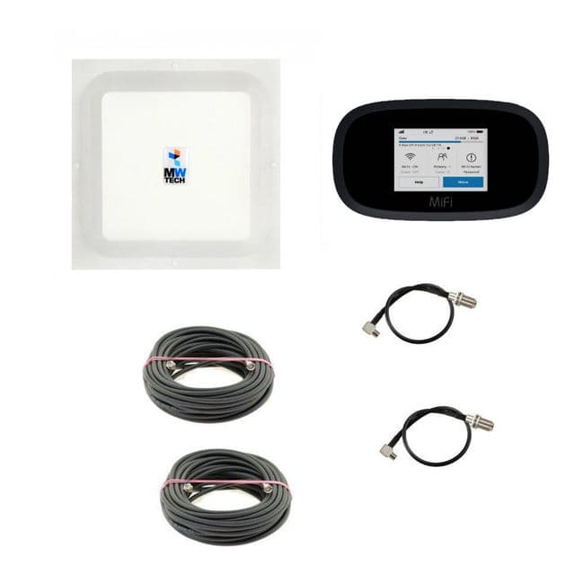 4G комплект антена R-net MIMO 17 дб + LTE Wi-Fi роутер Novatel 8000 (MiFi 8800) LTE Cat.18