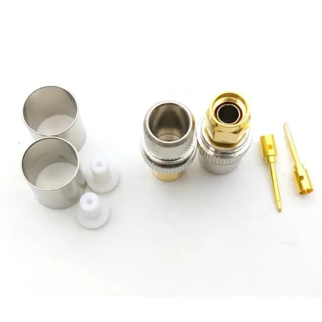 Коннектор sma male для кабеля RG-8 (LMR400, RG-213)
