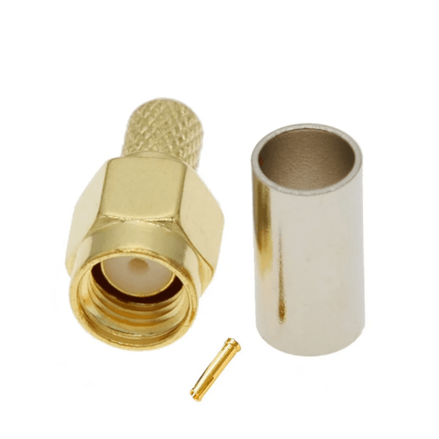 Конектор RP-SMA male для кабелю RG-58