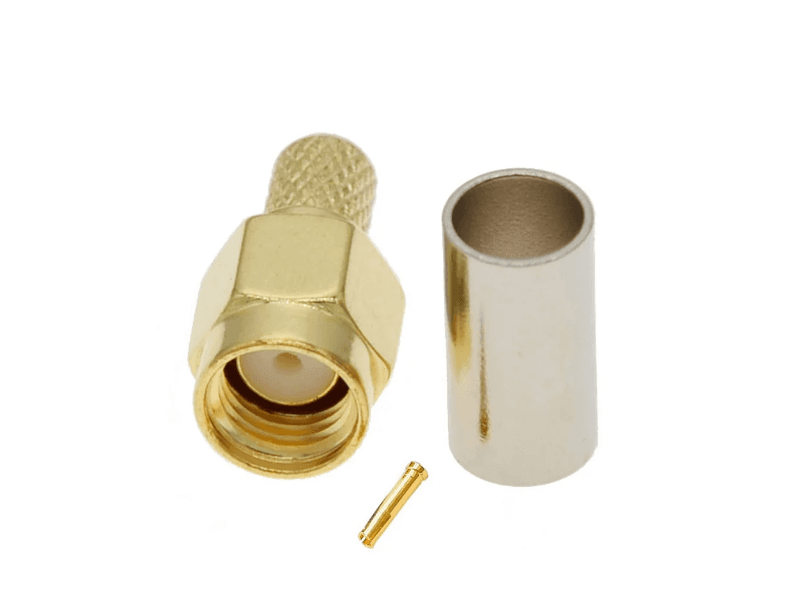 Конектор RP-SMA male для кабелю RG-58