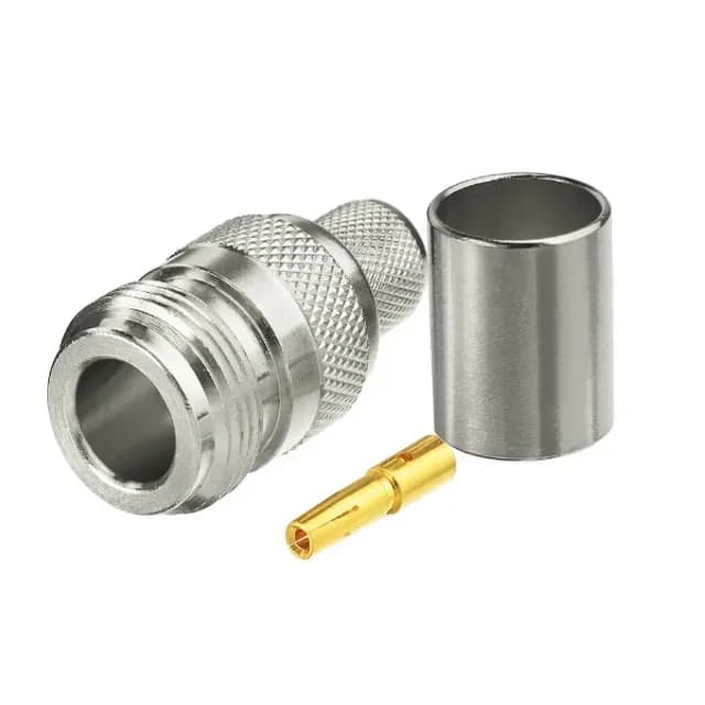 Роз'єм N Female (мама) для кабелю RG-8 Обтискний