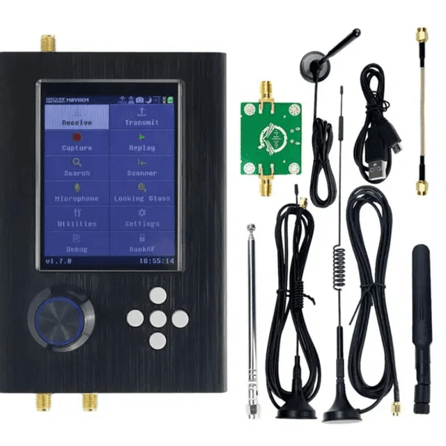 SDR-трансивер HackRF One Portapack H2 Mayhem повний комплект
