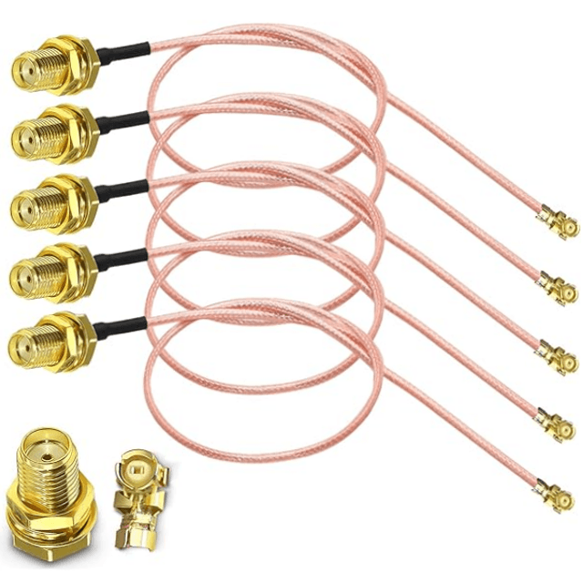 Кабельний пігтейл U.fl/IPEX1 — SMA Female 8 см
