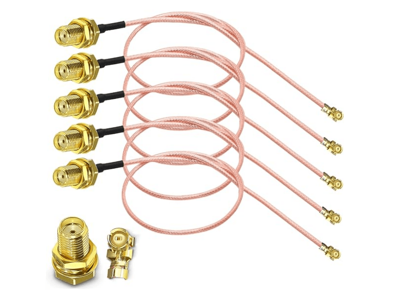 Кабельний пігтейл U.fl/IPEX1 — SMA Female 8 см