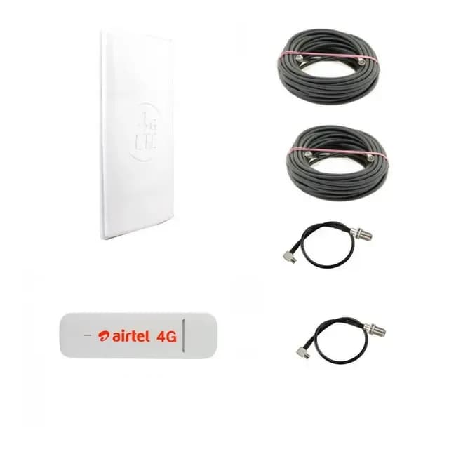 3G/4G модем Huawei E3372 + Mimo антена 3G/4G LTE 2*24 дБ