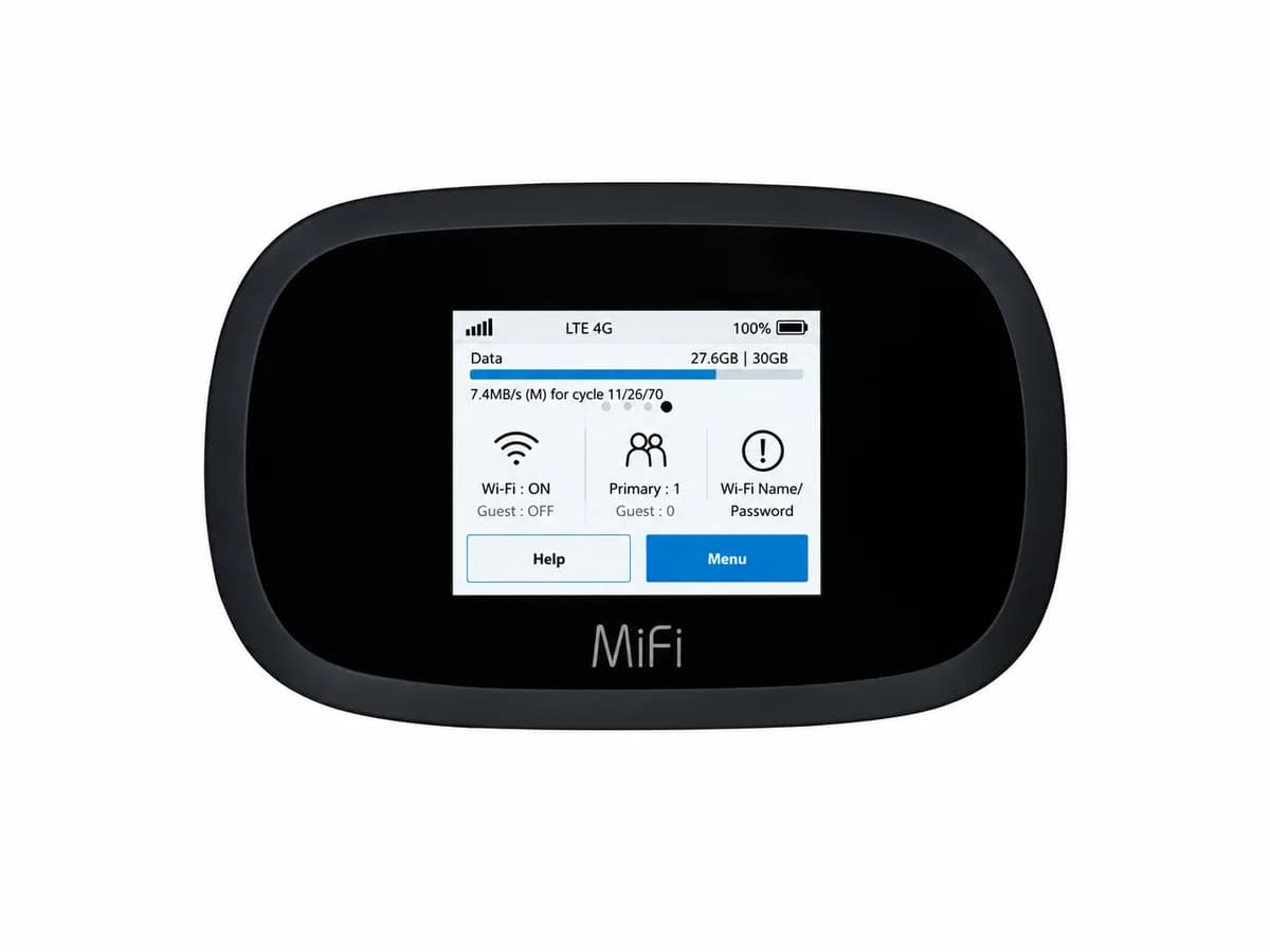 4G LTE Wi-Fi роутер Novatel 8000 (MiFi 8800) LTE Cat.18