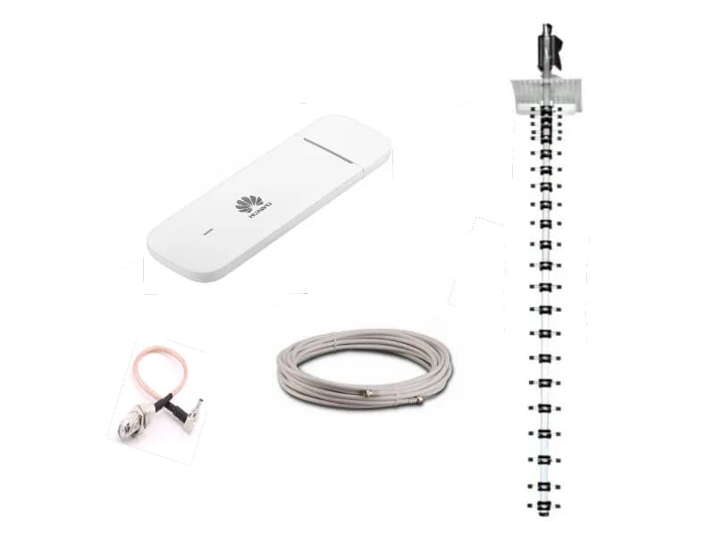 Комплект 4G USB Модем Huawei E3372h + антена "Стріла" (швидкість до 150 Мбіт/c)