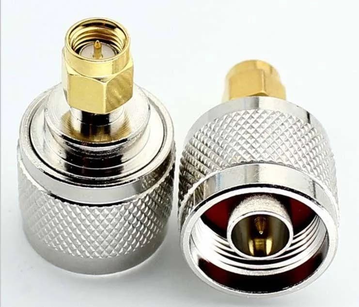 Адаптер/перехідник N Type Male (тато) - SMA Male (тато)