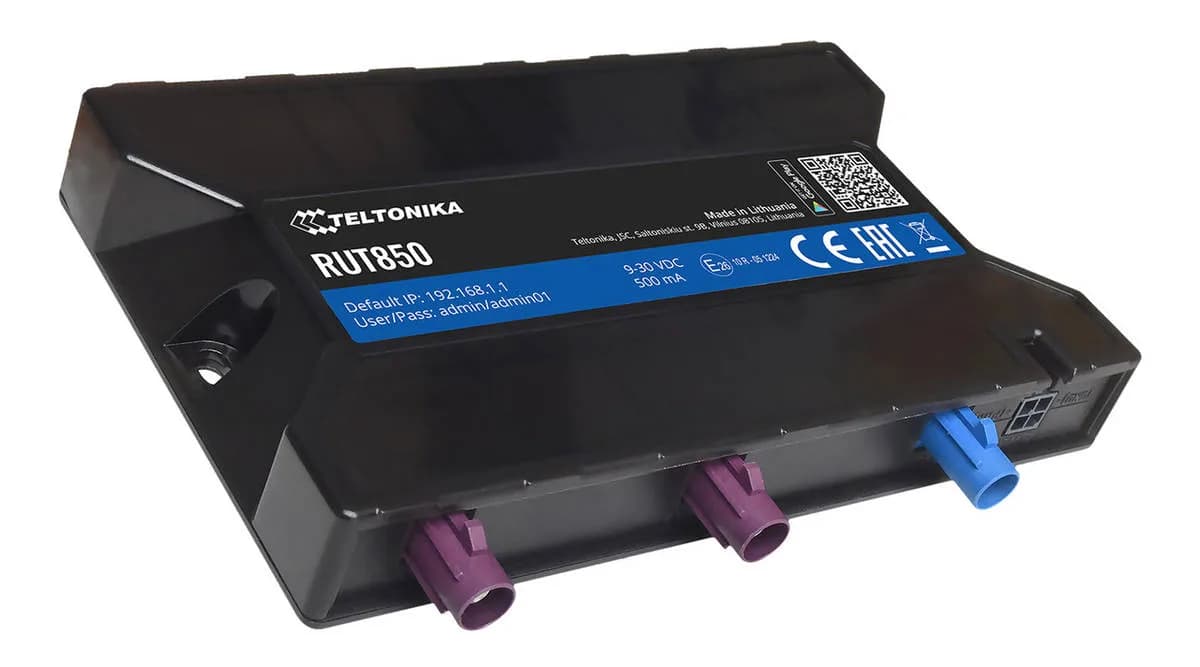 Маршрутизатор Teltonika RUT850 2G/3G/4G Router Wi-Fi