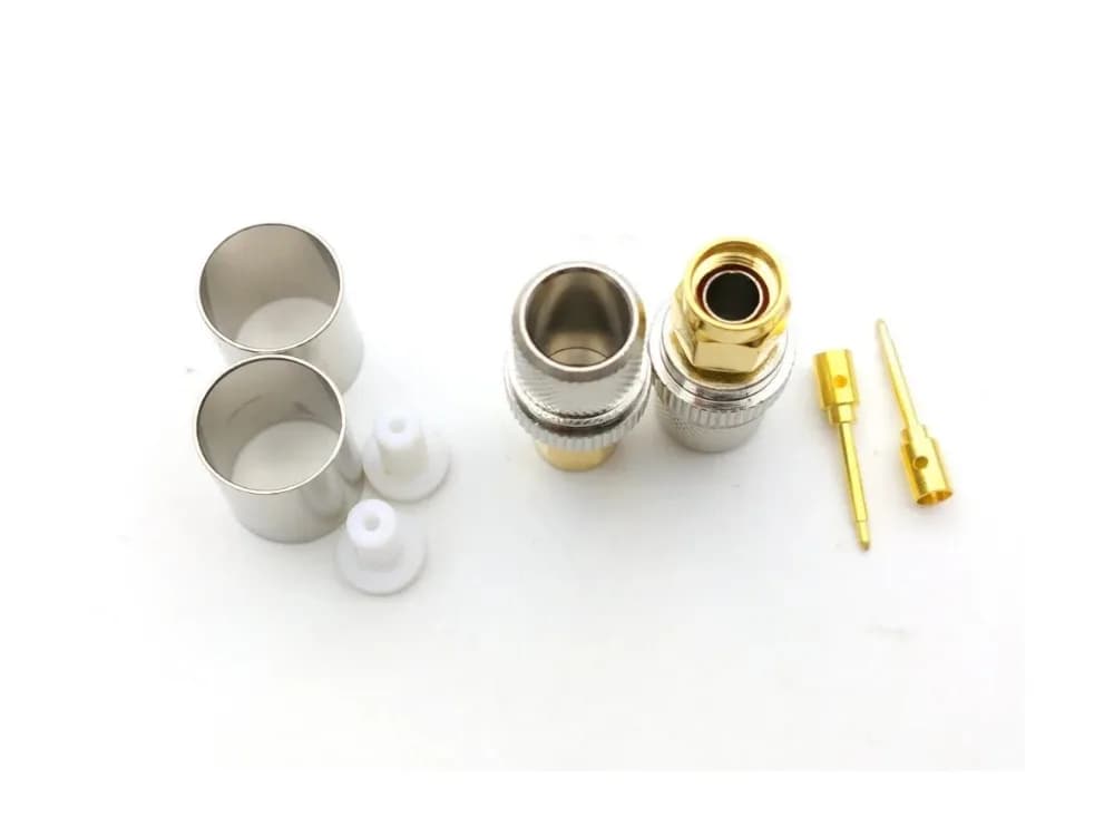 Коннектор sma male для кабеля RG-8 (LMR400, RG-213)