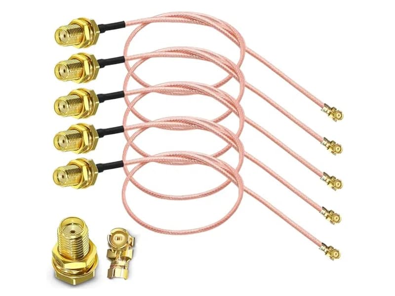 Кабельний пігтейл U.fl/IPEX1 — SMA Female 8 см