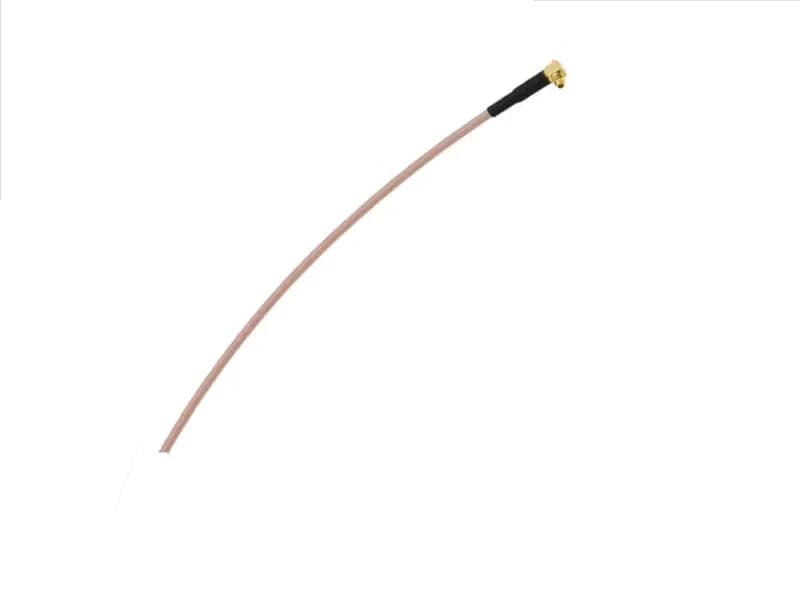 Кутовий кабельний пігтейл MMCX male RG-178 25 см