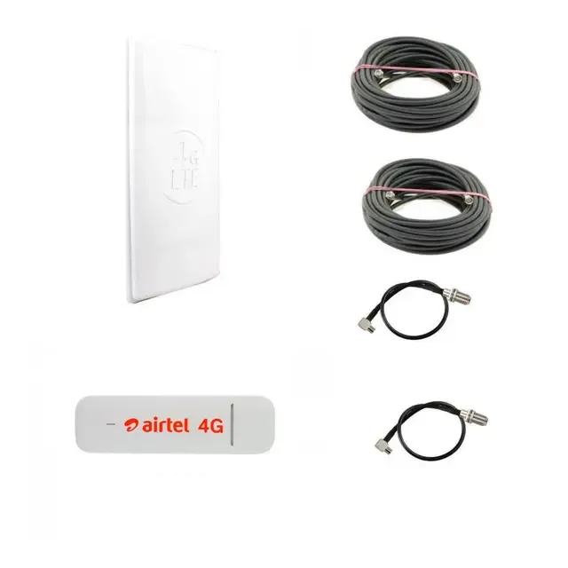 3G/4G модем Huawei E3372 + Mimo антена 3G/4G LTE 2*24 дБ