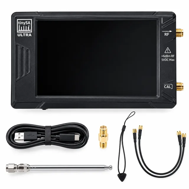 Аналізатор спектра tinySA ULTRA Plus ZS-407, 100 кГц–7,3 ГГц