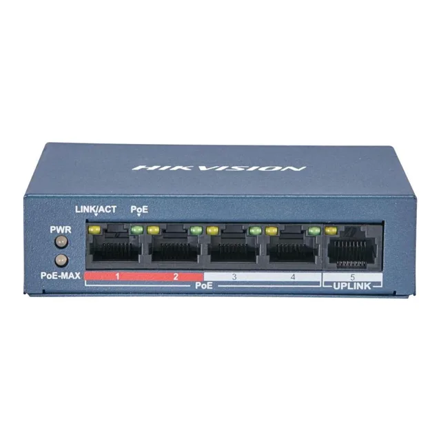 PoE-комутатор Hikvision DS-3E0105P-E/M(B)