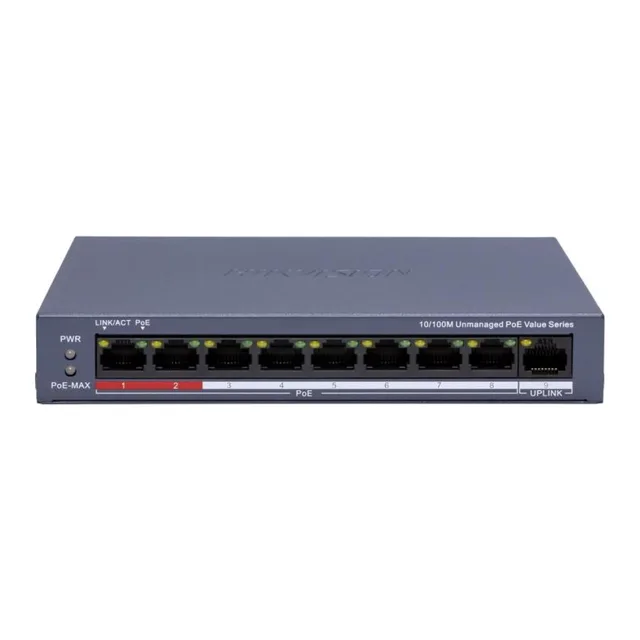 PoE-комутатор Hikvision DS-3E0109P-E/M(B)
