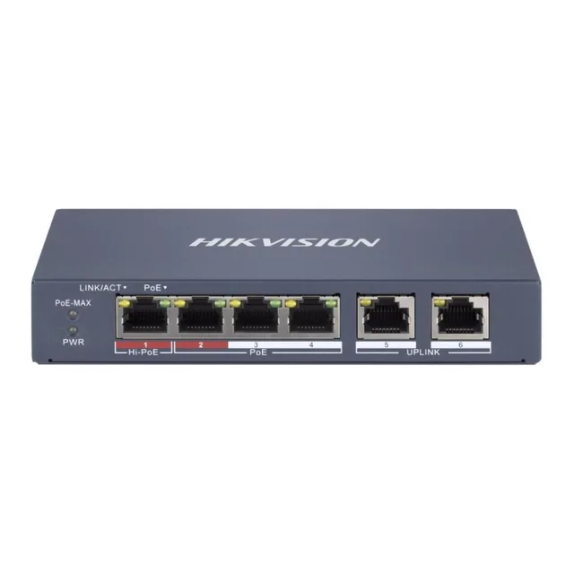 PoE-комутатор Hikvision DS-3E1106HP-EI