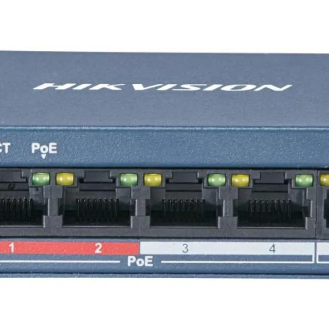 PoE-комутатор Hikvision DS-3E0105P-E/M(B)