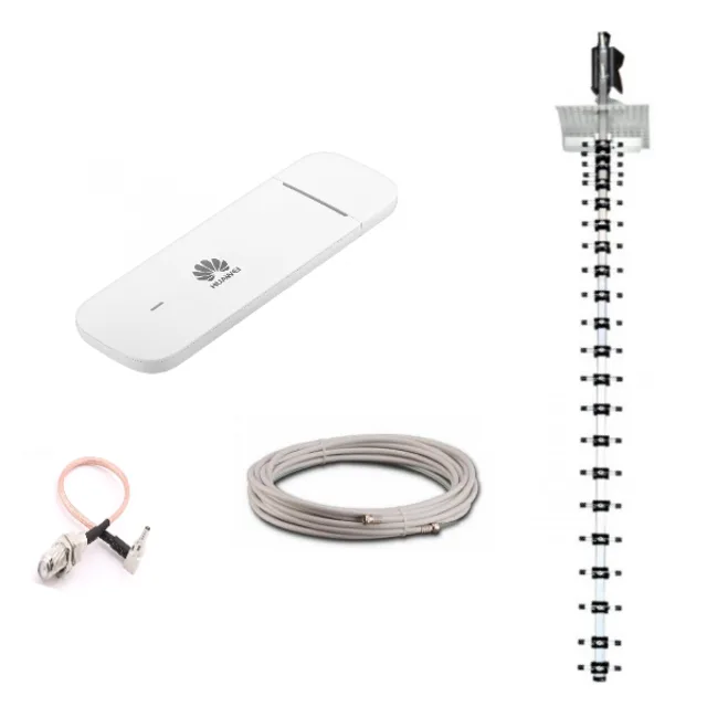 Комплект 4G USB Модем Huawei E3372h + антена "Стріла" (швидкість до 150 Мбіт/c)