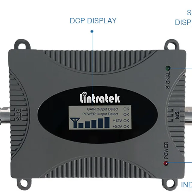 3G підсилювач сигналу (репітер) Lintratek KW16L 2000 МГц