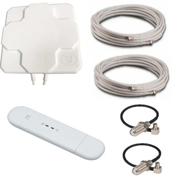 4G комплект ZTE MF79U з Wi-Fi + антена MIMO 2*22 ДБ (швидкість до 150 Мбіт/c)