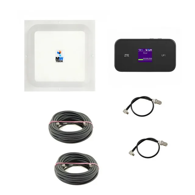 4G комплект ZTE MF980 LTE Cat.9 + антена 17 дБ (швидкість до 450 Мбіт/с)