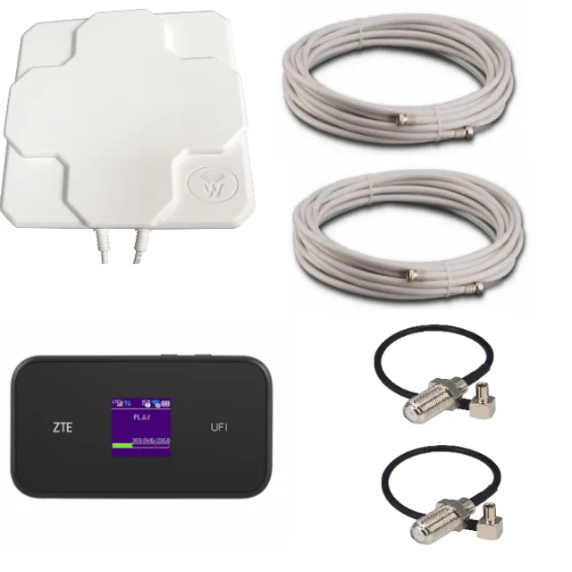 4G комплект ZTE MF980 LTE Cat.9 + антена MIMO 2*22 дБ (швидкість до 450 Мбіт/с)